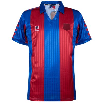 Meyba - Barcelona Retro Voetbalshirt 1989-1992 Top Merken Winkel